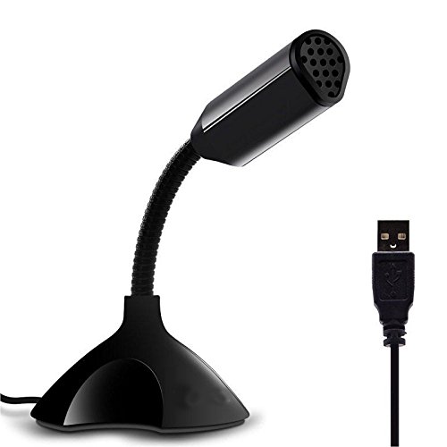 axGear USB Microphone Computer Mic for Desktop Laptop Notebook Voice