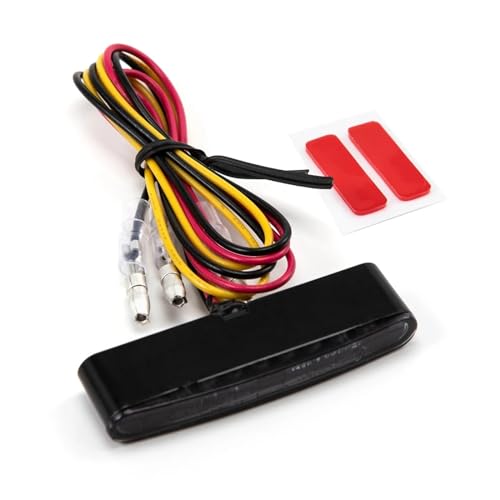 Luz trasera freno moto 12V mini 5 LED universal para scooter