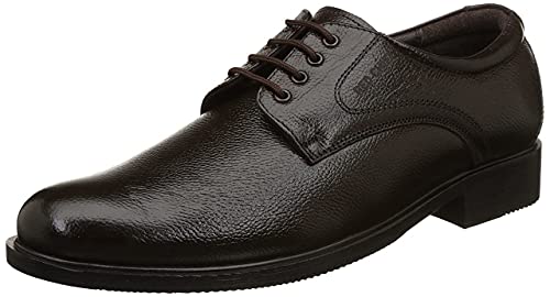 Image of Red Chief Genuine Leather Formal Derby Shoes for Men | Elegant & Comfortable Office Wear | RC3501