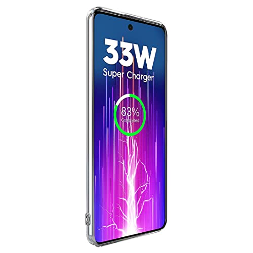Image of Crystal Clear Back Case for Tecno Spark 8 Pro | Raised Bumps for Camera & Screen Protection | Clear Soft Silicone Back Case Cover for Tecno Spark 8 Pro (TPU | Transparent)