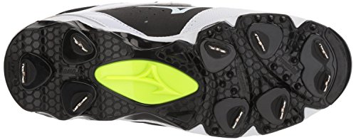 Mizuno Women's Swift 5 Fastpitch Cleat Softball Shoe, Black/White, 7 B Us #TOP3