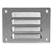 Price comparison product image 140 x 105mm // 5.5 x 4 inch Ventilation Grill with Insect Protection , Metal , Galvanised, mr14105zn