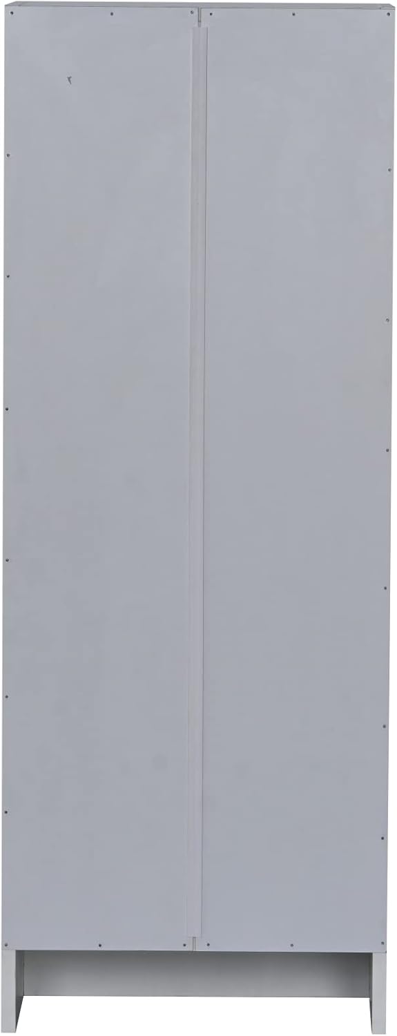 DeckUp Plank Lexis 3-Shelf Engineered Wood Book Shelf and Display Unit (White)