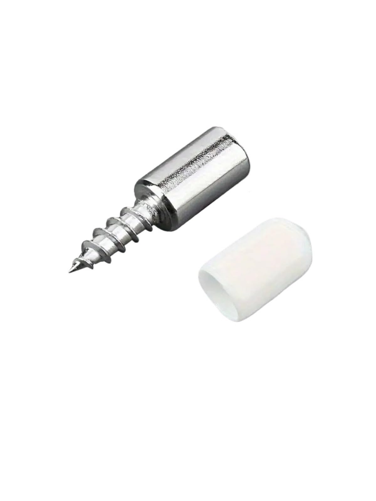 200pcs Shelf Support Pegs with Screw for Bookcase Closet Cabinet