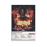 Zamm Kizaru - Lienzo decorativo de Karmageddon para pared, pintura decorativa para dormitorio, 20 x 30 cm, estilo sin marco