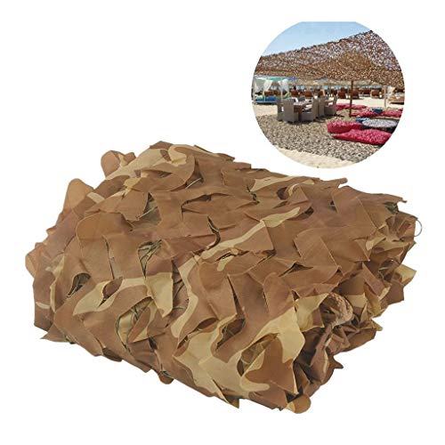 LPLND Tarnnetz Wüste Tarnnetz 2x3m Schatten Net Outdoor-Vorhang Fotografie Dekorative Tarnung Autoplanen Versteckt… – Bild 3