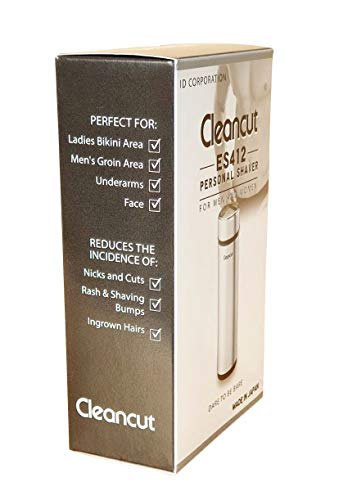cleancut es412 intimate and sensitive area shaver