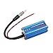 uxcell Car Vehicle Blue Aluminum Alloy 3 in 1 FM Band Frequency Expander