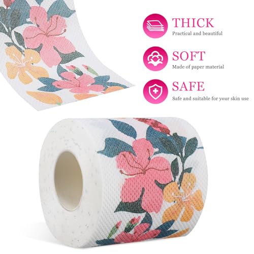 Papel higiénico amigable piel de dos rollos estampados marca GANAZONO 8