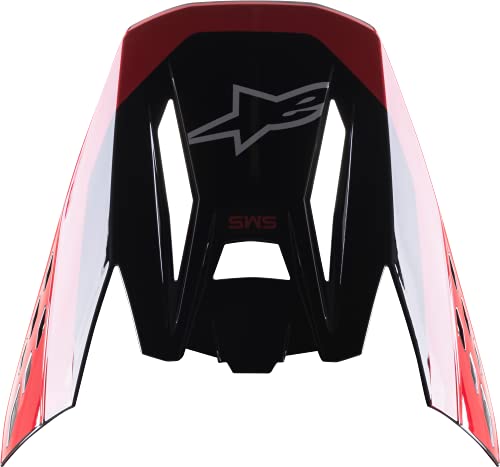 Visière Alpinestars S-M5 multicolore taille unique pour casque de moto tout-terrain