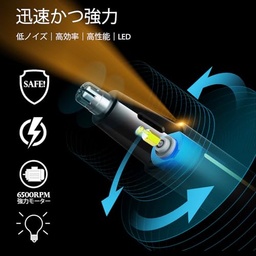 NUMIFUN 耳と鼻の毛トリマー の商品画像 2