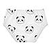 Joisal Cute Cartoon Pandas White Cute Panties Girl Girls Underwear Toddler Cotton Animal Briefs Girls Undies 5t