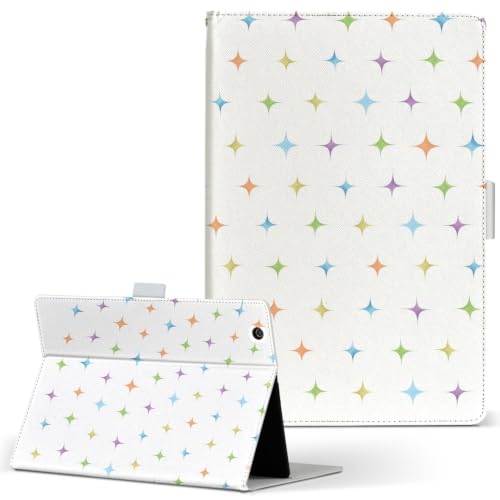 LAVIE Tab T11N T1175/MAS�ET1175/MAC 11�C���` �Ή� �蒠�^�^�u���b�g�P�[�X PU���U�[ �X�^���h�@�\ �J�[�h���[ ���ړ\��t���� ���炫�� �J���t�� �p�X�e�� �͗l 008405