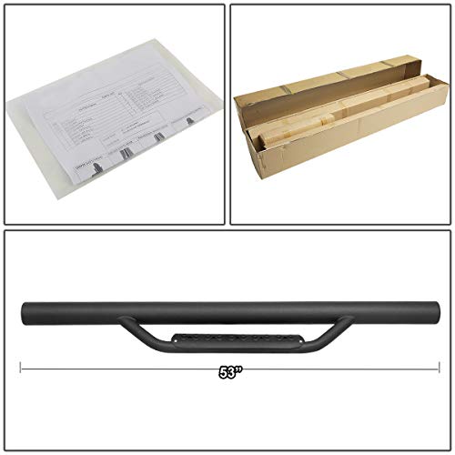 Estribos 3 pulgadas DNA Motoring para Jeep Wrangler 07-17 miniatura 5