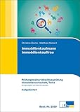 immobilienkaufmann aufgaben  Immobilienkaufmann/Immobilienkauffrau, Prüfungstrainer Abschlussprüfung - Immobilienwirtschaft, Teil 2