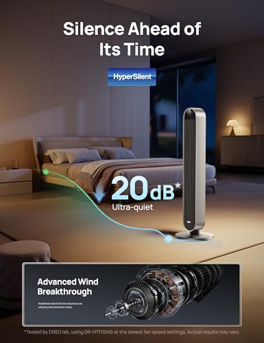 DREO 42 Inch Bladeless Tower Fan