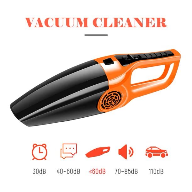 Image of Aetrius Powerful Portable & High Power 4500PA 120W 12V Vacuum Cleaner for car use with 5m Lengh Cord Handheld Vacuum Cleaner