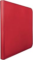 Vista 3 de Ultra PRO - Vivid PRO-Binder con cremallera de 12 bolsillos (negro) - Protege y almacena tus valiosas cartas de juego, cartas deportivas o cartas
