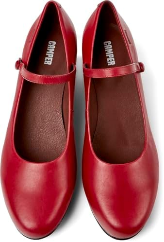 Scarpe Mary Jane Camper Helena Bajo-20202 Donna - Pelle Blu, Tacco Basso, Comode E Stilose - Foto 8