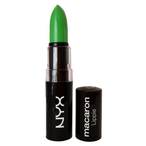 NYX Nyx macaron pastel lippies lipstick - key lime : mals03 lime green  0.16 oz