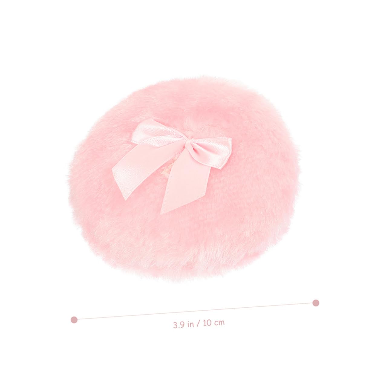 Yardwe 4 Sätze Bogen Puff Werkzeug Babypuderquaste Puderquaste Für Gesichtspuder Erfrischend Pulverschuh Runde Puderquaste Puderquaste Rosa Plüsch- 3 Stücke * 4