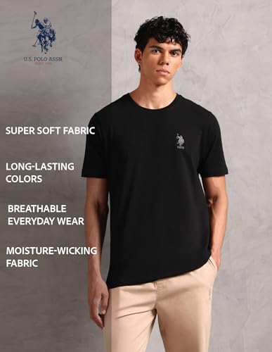 Image of U.S. Polo ASSN. Mens OEE12 Comfort Fit Pure Cotton Lounge T-Shirt