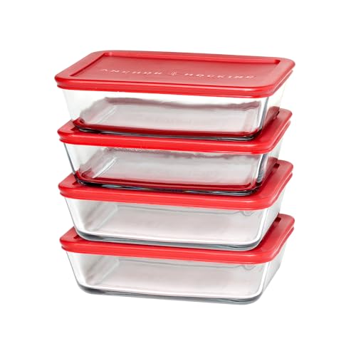 Anchor Hocking SnugFitTM Rectangular Food Storage...