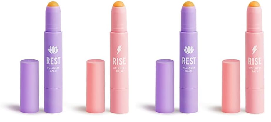 Image of Munchkin Milkmakers Rest + Rise Pregnancy Wellness Balms with Essential Oils and Aromatherapy (Pack of 2)