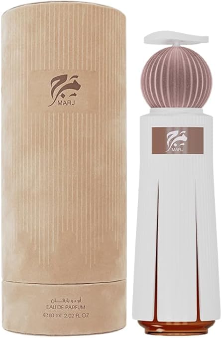 MARJ 60 ml EDP di Ahmed Al Maghribi Perfumes | A lunga durata | Profumo unisex | Bergamotto Pepe Rosa |