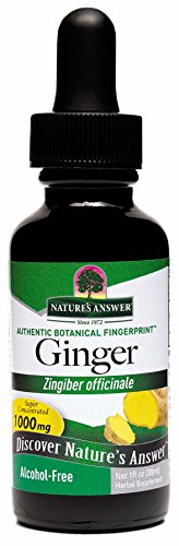 Nature's Answer | Ginger, 1 000 Mg, 1 Oz | Raíz de Jengibre, 30 Ml