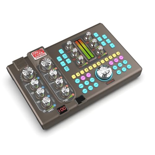 Carte son de diffusion en direct SK80 Bluetooth à cinq canaux avec support - 5