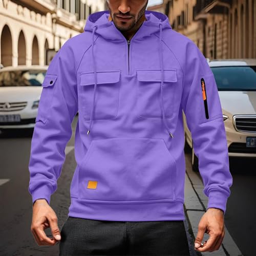Sweatshirt décontracté pour les saisons fraîches fermeture éclair - 2