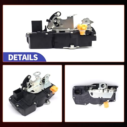 Image of HiSport Front Right Passenger Side Power Door Lock Actuator 931-304 | 20783852 Compatible with Cadillac Chevy GMC Escalade EXT Avalanche Silverado Suburban Sierra 1500 2500 3500 2007-2009