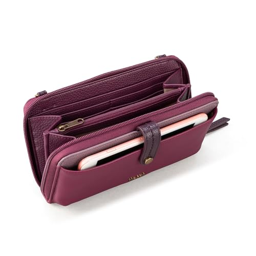Image of The Sak Iris Smartphone Crossbody Purse - Small Women's Cellphone Bag & Wallet For Everyday- Convertible Wristlet With Zipper