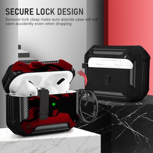 Image of Compatible with Airpods Pro 3 Case(2025),for Airpods Pro 3rd Generation Cases Cover with Keychain Cleaner Kit Soft Silicone Shockproof Cover for Women Men