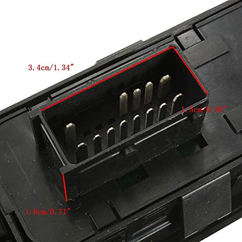 Commande de lève-vitre électrique résoud bouton bloqué Peugeot 207 Citroën C3