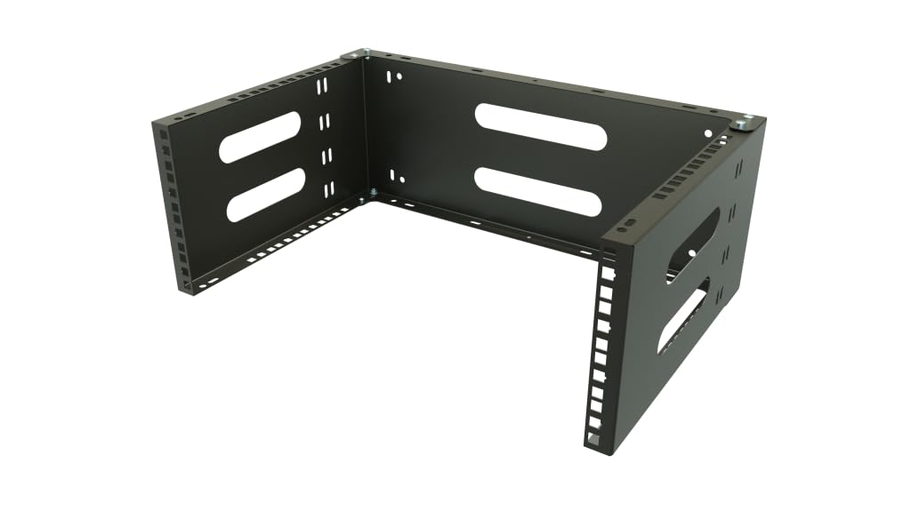 Montaggio a parete Armadio Rack 19 Pollici 4U/4U 330mm - Ripiano Rack Realizzato in Acciaio - Rack e Armadietti per Apparecchiature di Rete