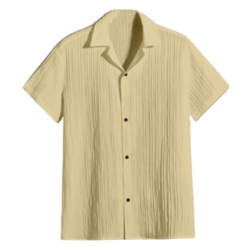 Image of Vikita Enterprise Kid Boy's Cotton Solid Shirt with Spread Collar Neck Half Sleeves Button Closure Curved Hem Length | Shirt For Kids Boys