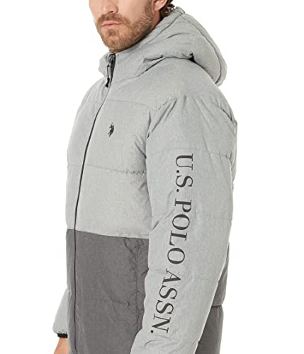 U.S. POLO ASSN. Heather Puffer Jacket3