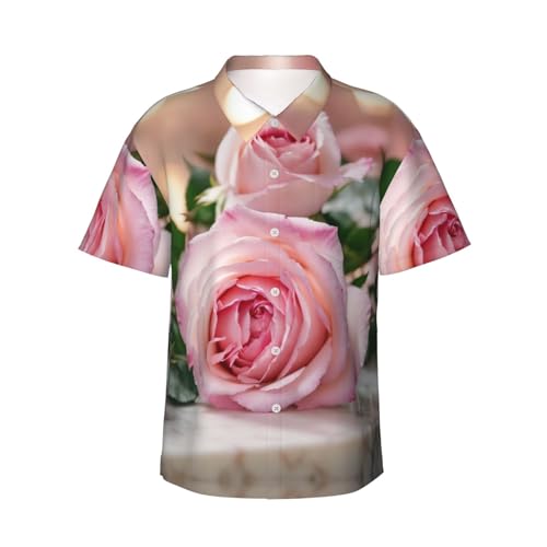 Chemise de plage hawaïenne EdWal avec short pour vacances au soleil