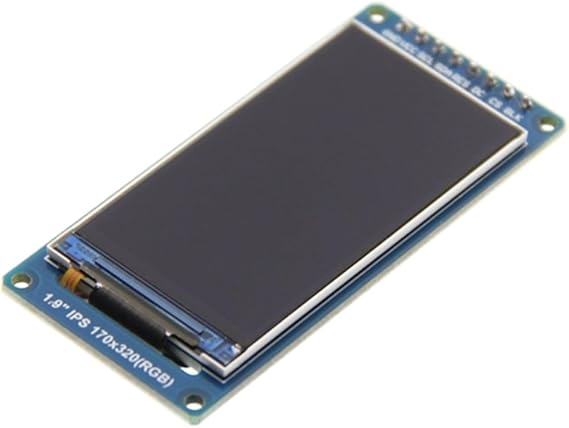 1.9 بوصة IPS زاوية كاملة شاشة عرض TFT شاشة LCD شاشة ملونة وحدة العرض SPI المنفذ التسلسلي عالية الوضوح 170 x320 ST7789