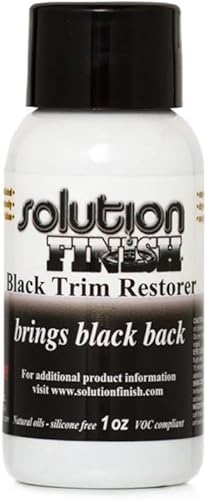 Solución acabado plástico negro y restaurador de vinilo uso para coche y Camión