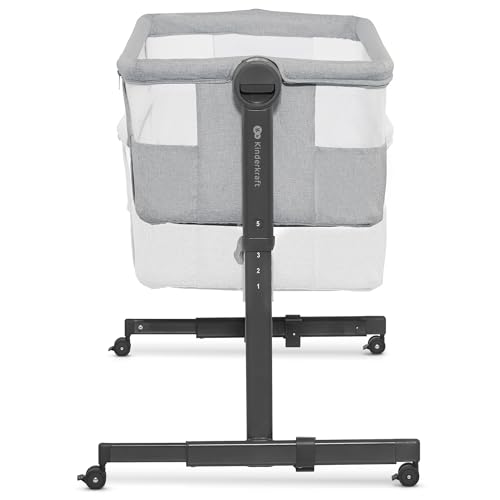 Variante de Kinderkraft cuna colecho Neste UP 2 Gris Cloro