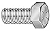 3/4"-16 x 2-1/2" Grade 8 Plain Hex Head Cap Screw, 5 pk.