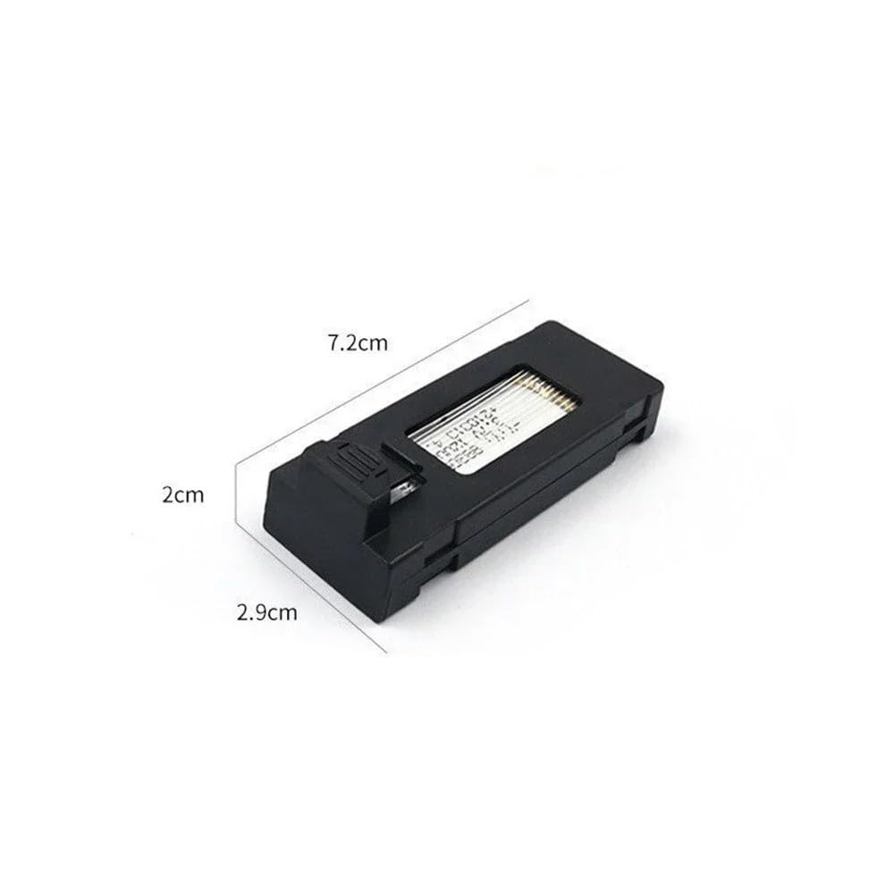 Batteria 3.7V 1800mAh per drone RC serie E88 | Grande capacità, scarica stabile, alimentazione affidabile(6PCS E88 Battery(PY))