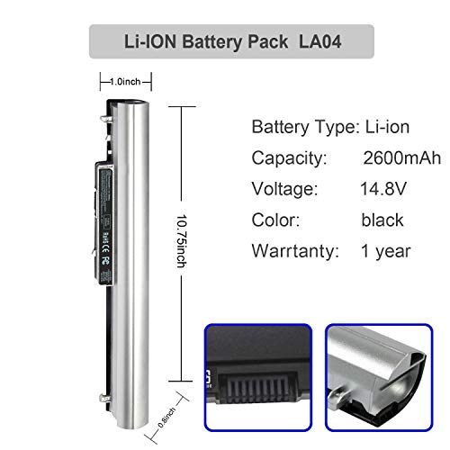 Image of 68Wh GJKNX for Dell Battery Replacement for Dell Latitude 5580 5480 5580 5590 5490 5280 5288 5488 5591 5491 5495 E5480 E5580 E5490 E5590 Precision 15 3520 3530 GD1JP 0GD1JP 451-BBZG DY9NT 5YHR4 7.6V
