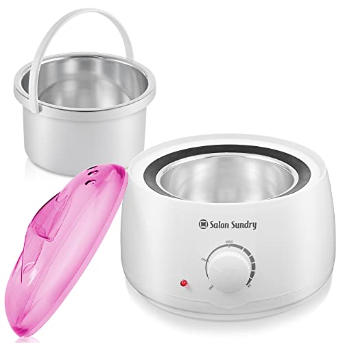 Salon Sundry Portable Electric Hot Wax Warmer Machine For Hair Removal - Pink Lid #TOP1