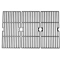 Hisencn Grill Grates Replacement for Charbroil Advantage 463343015, 463344015, 463344116, Kenmore, Advantage Gas2coal Parts 463340516, G467-0002-W1, 16 15/16" Porcelain Enameled Cooking Grids, 3 Packs