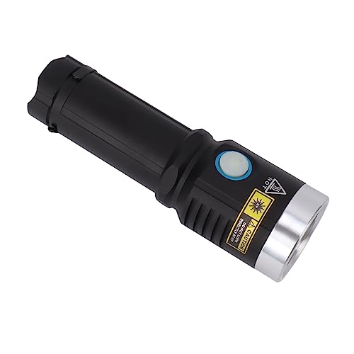 Naroote Linterna UV de 20W, Luz Ultravioleta LED Recargable por USB Portátil para Detección de Orina de Mascotas, Aleación de Aluminio de 365nm, 130mm
