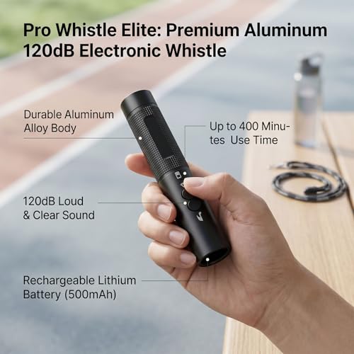 Silbato Electrónico Recargable Profesional 120 dB miniatura 4
